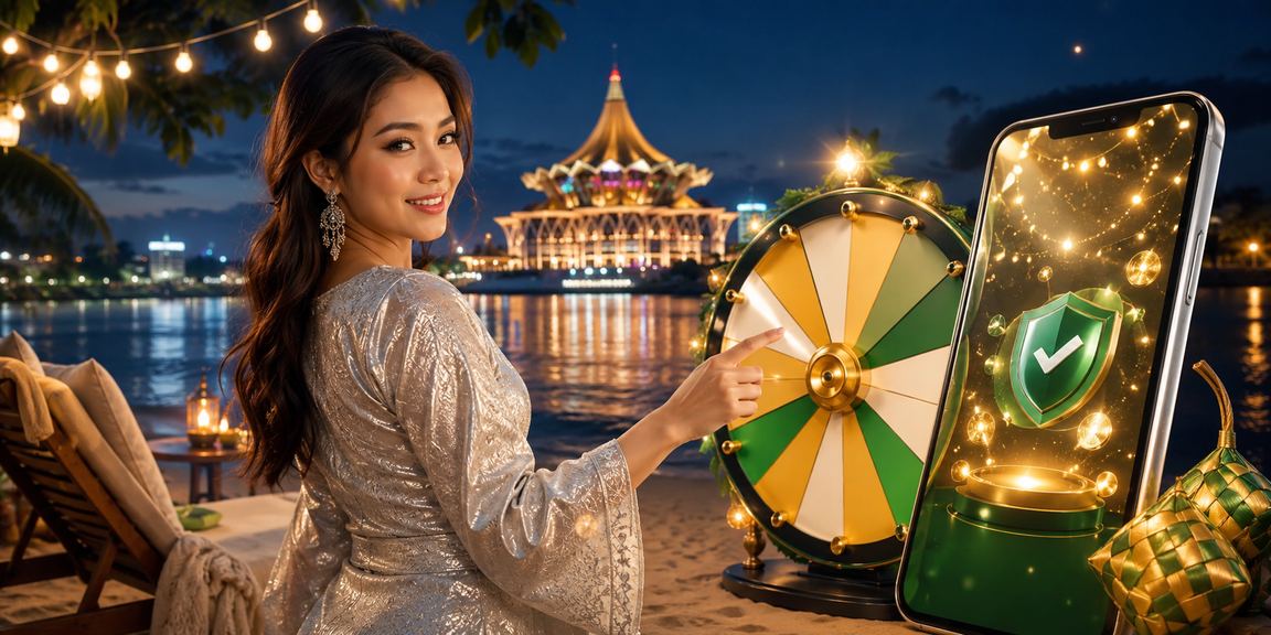 Pengguna kriket di Kuching menikmati promosi Hari Raya melalui platform mhs3
